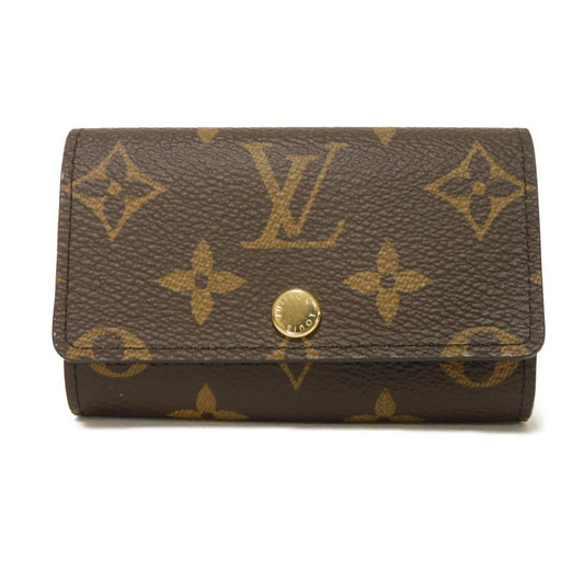 Louis Vuitton Key holder M62630 x Monogram Leather Canvas Brown Key Chain 2