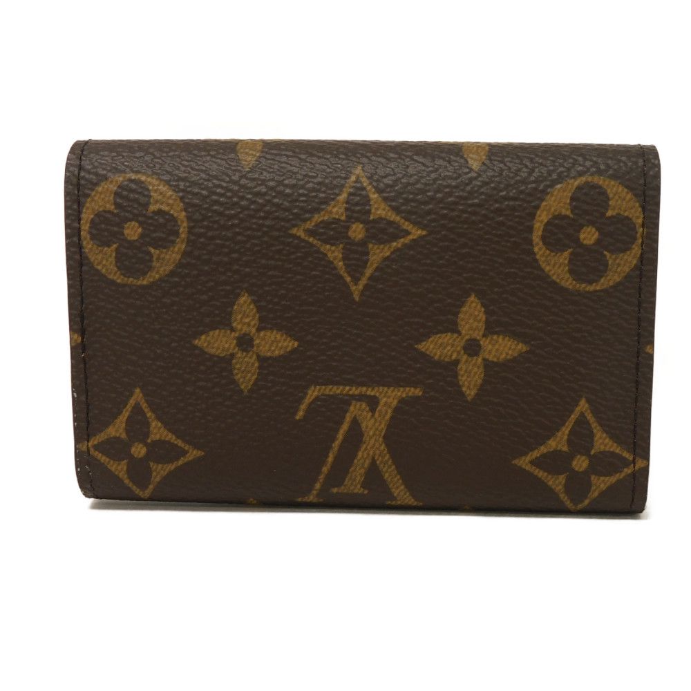 Louis Vuitton Key holder M62630 x Monogram Leather Canvas Brown Key Chain 2