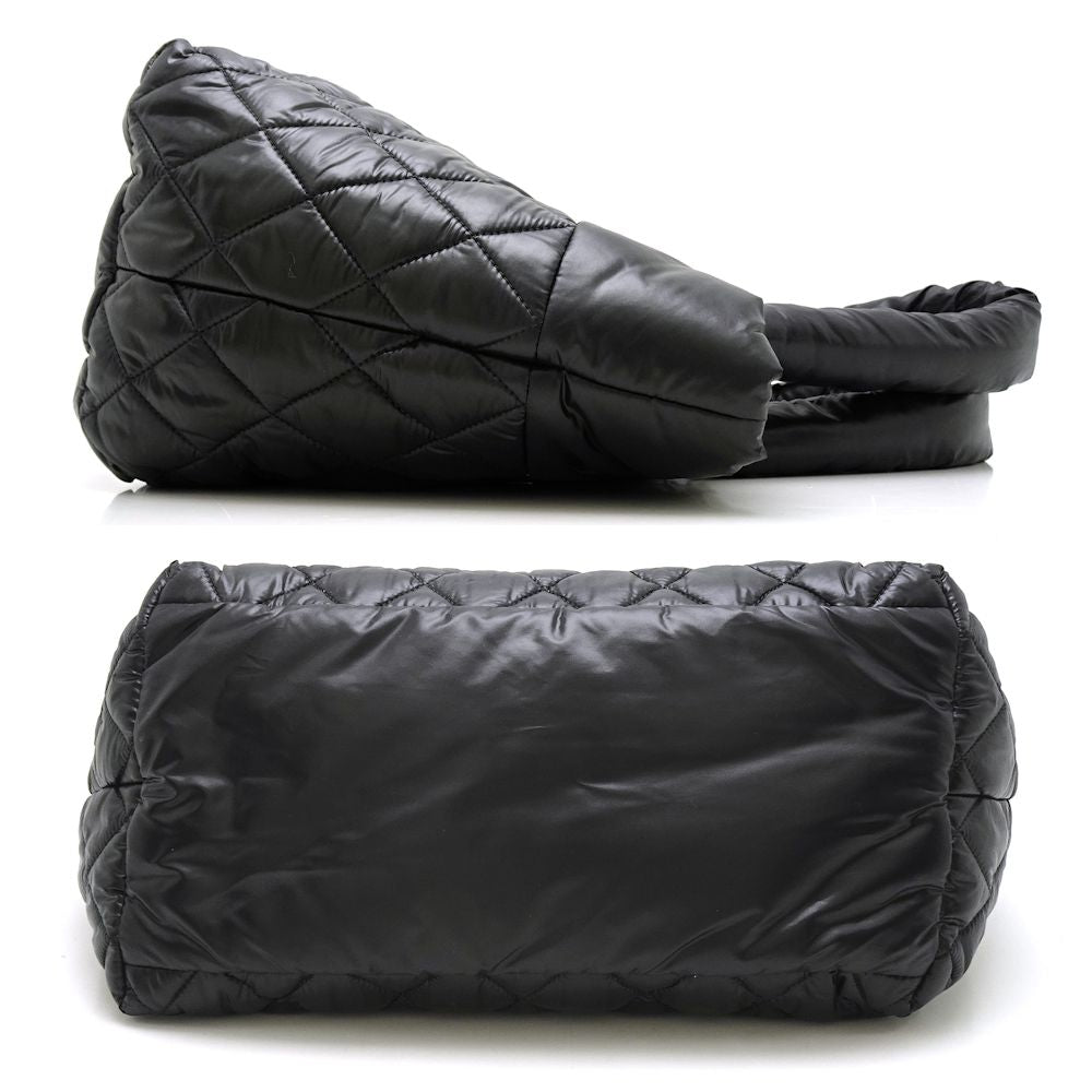 Chanel Coco Coon Tote Bag Leather Nylon