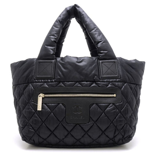 Chanel Coco Coon Tote Bag PM x Leather Nylon