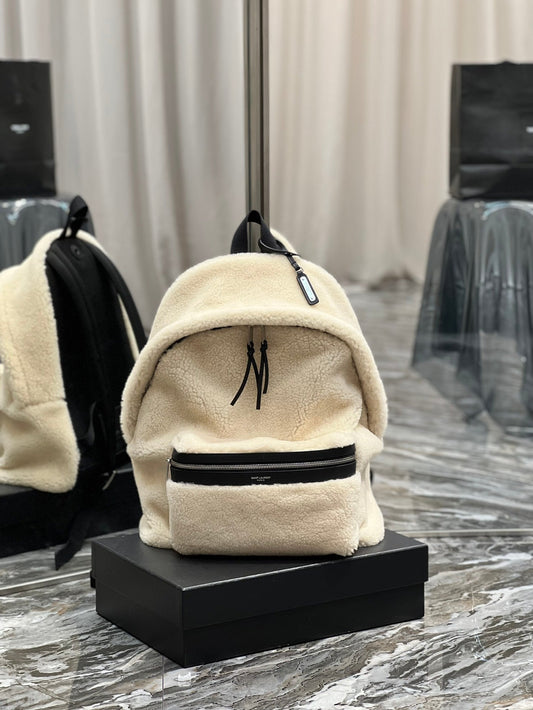 YSL Saint Laurent YSL Top Quality Top Qualityeetop Quality Backpack Beige
