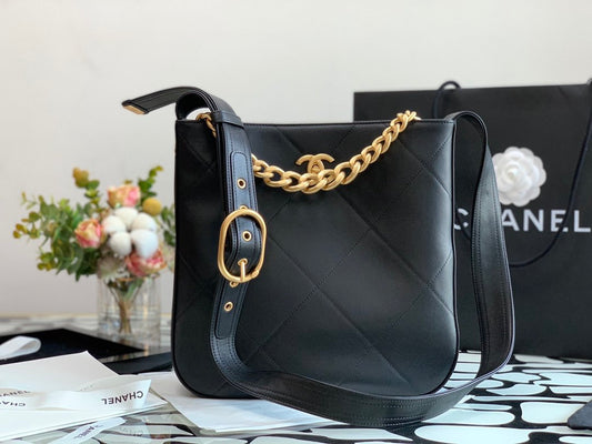 Chanel Co Co Shoulder Bag For Women Black