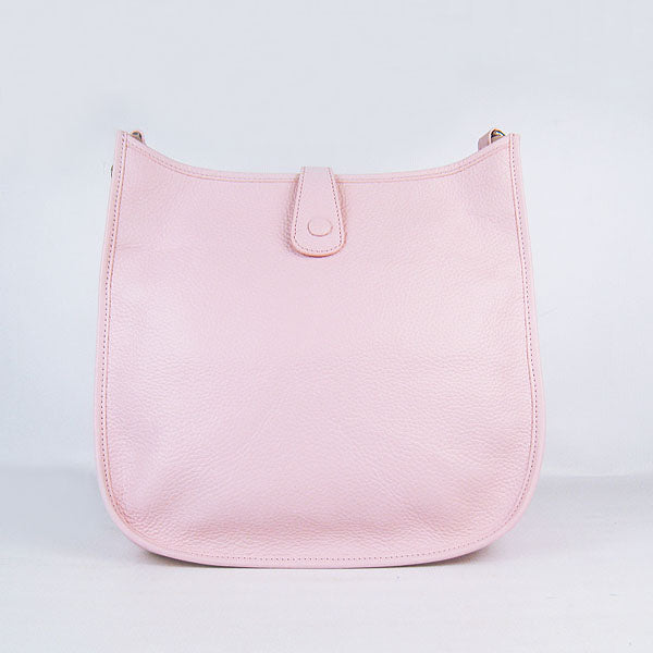 Hermes Luxury Evelyne I Handbag Pink Travel Bag