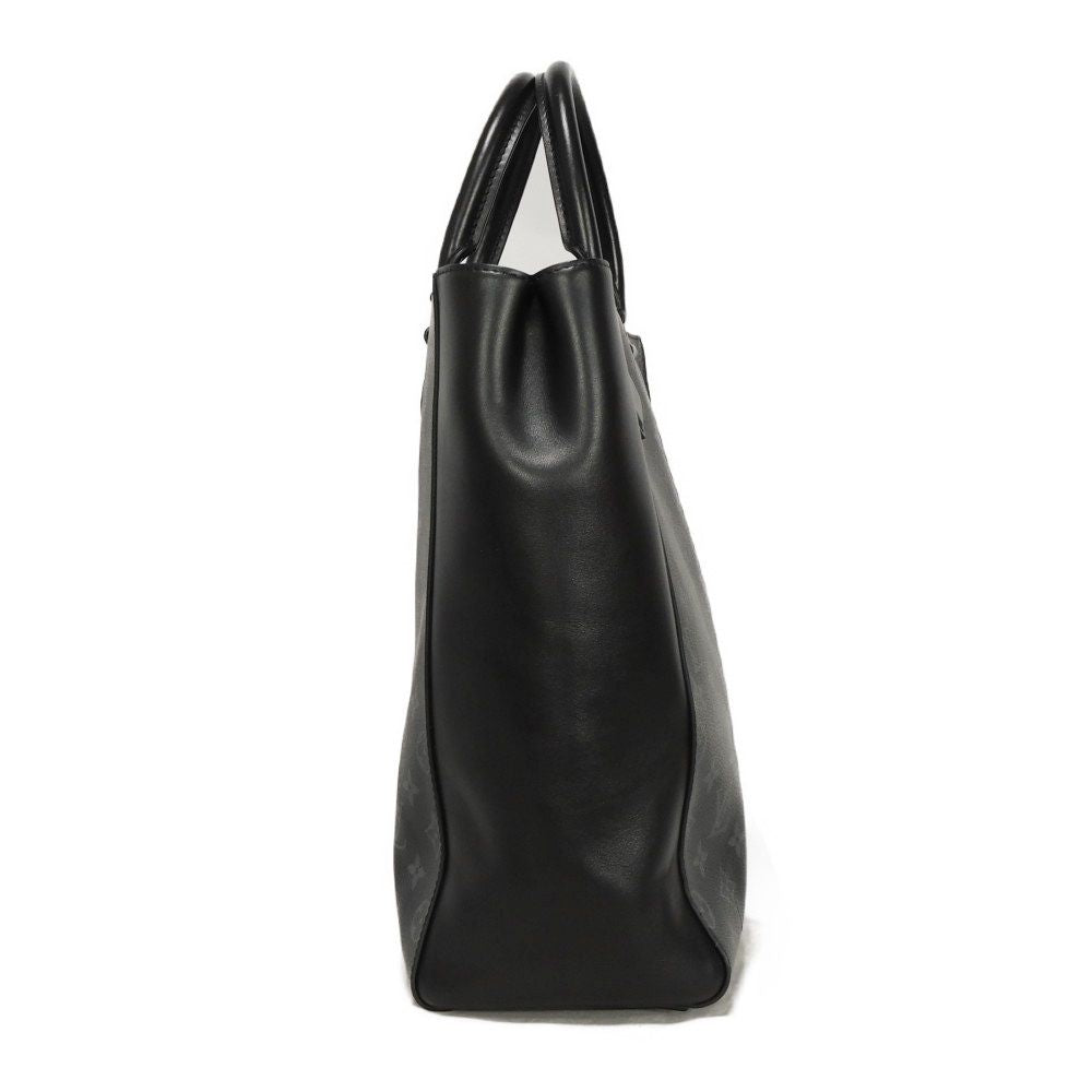 Louis Vuitton M44733 Eclipse x cowhide Noir Monogram Leather Canvas Tote Bag