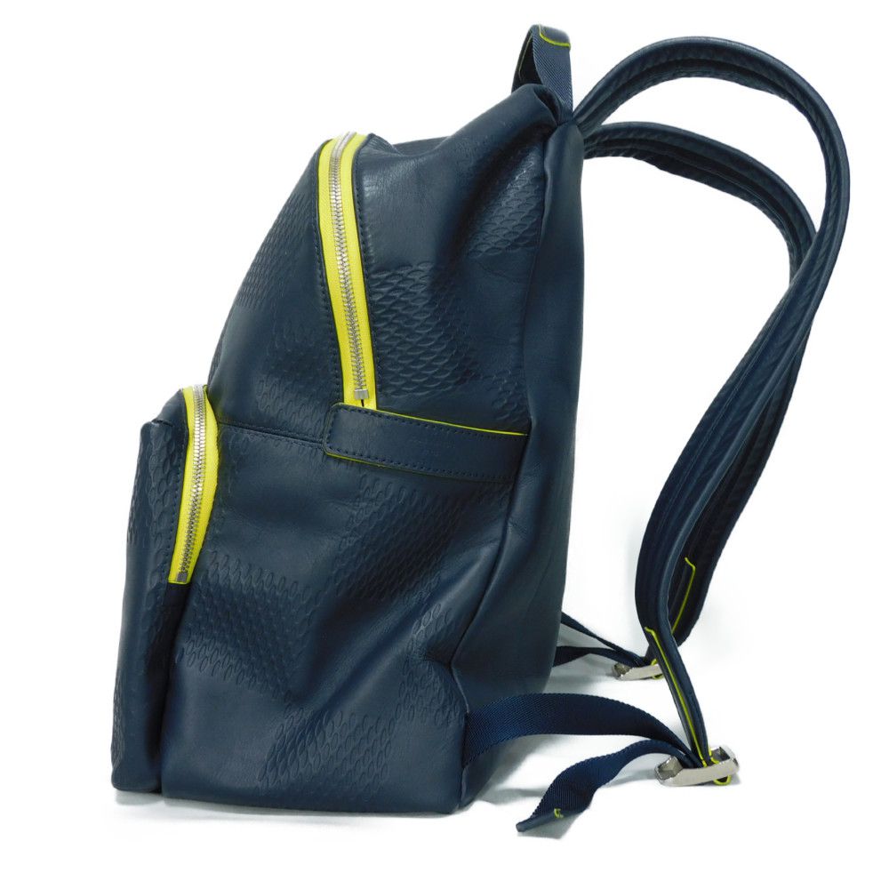 Louis Vuitton Backpack N44016 Anfini Damie embossed Leather Blue