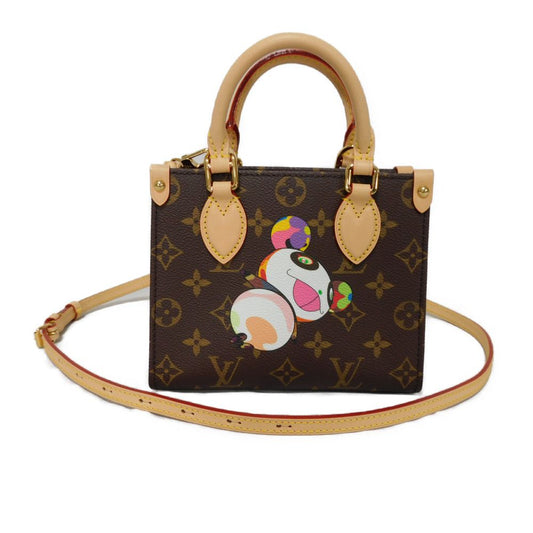 Louis Vuitton M13668 panda print x microfiber Monogram Canvas Multicolor Shoulder Bag