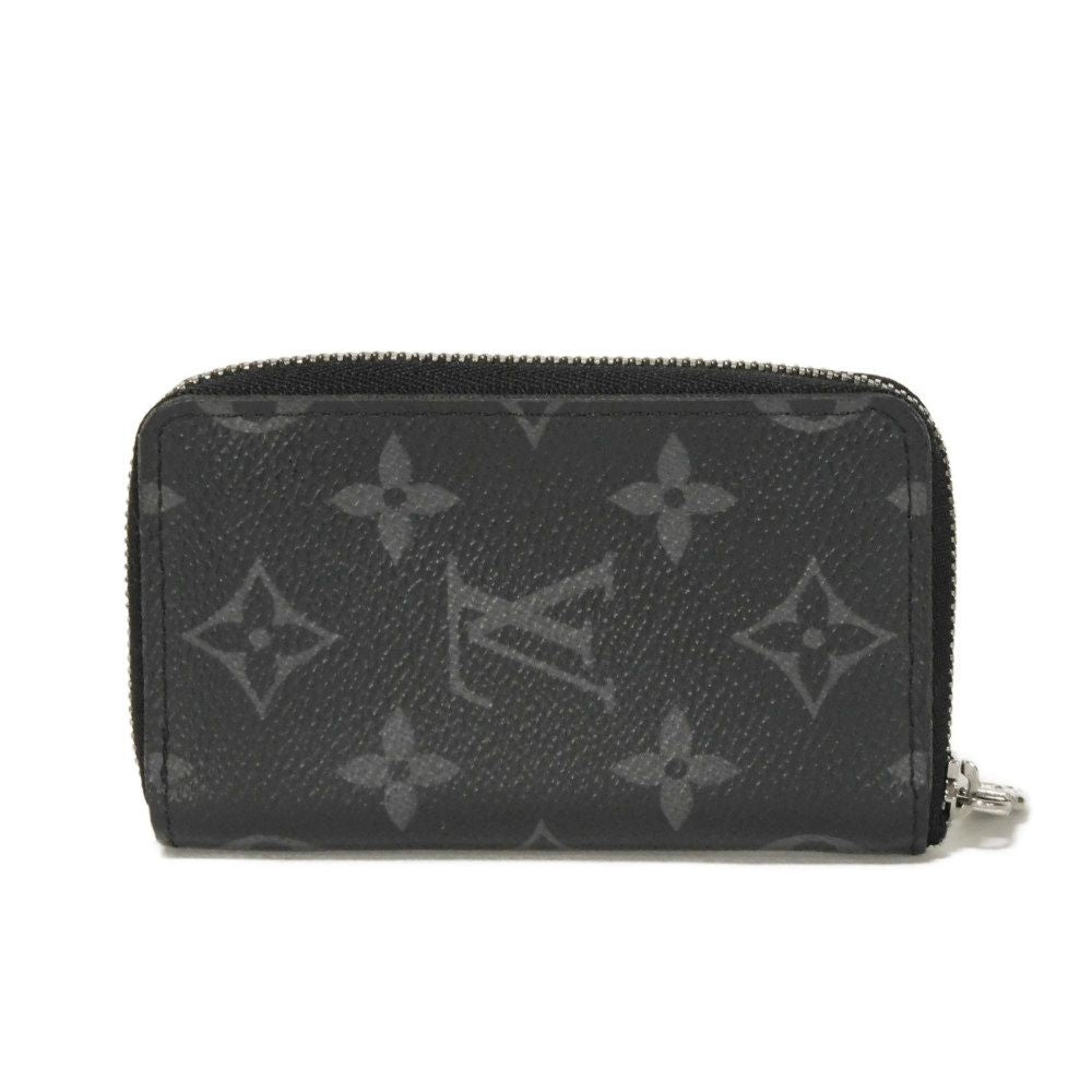 Louis Vuitton Coin M81662 Eclipse x grain Monogram Leather Canvas Wallet Case