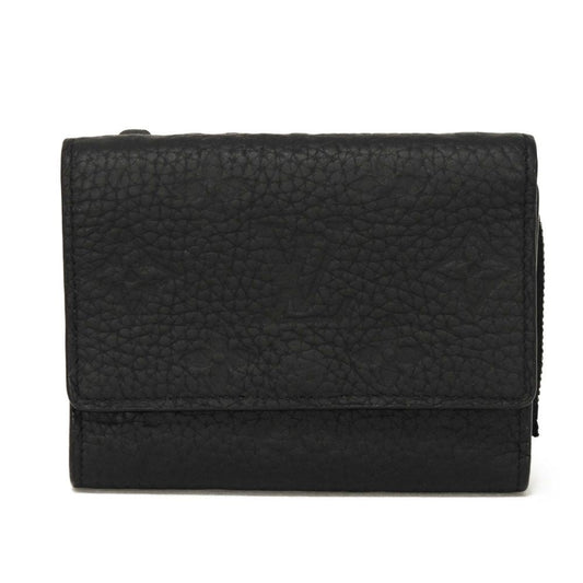 Louis Vuitton Tri-fold M82556 Taurillon Clemence embossed Monogram Leather Wallet Case