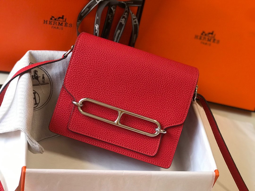 Top Quality Evercolor Sac Roulis For Women Red Mini Shoulder Bag