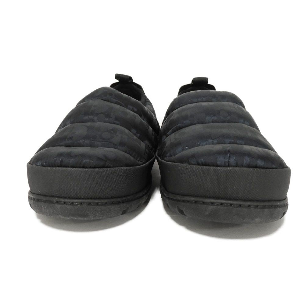 Dior Slip On Sa Zhn H Oblique Quilting Nylon Black Travel Bag