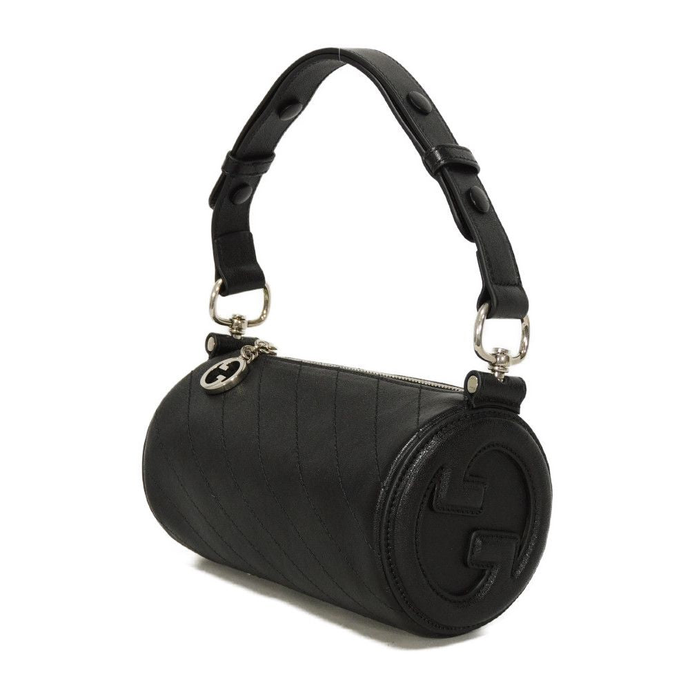 Gucci CPY Interlocking G Blondie Leather Calf Black Mini Shoulder Bag