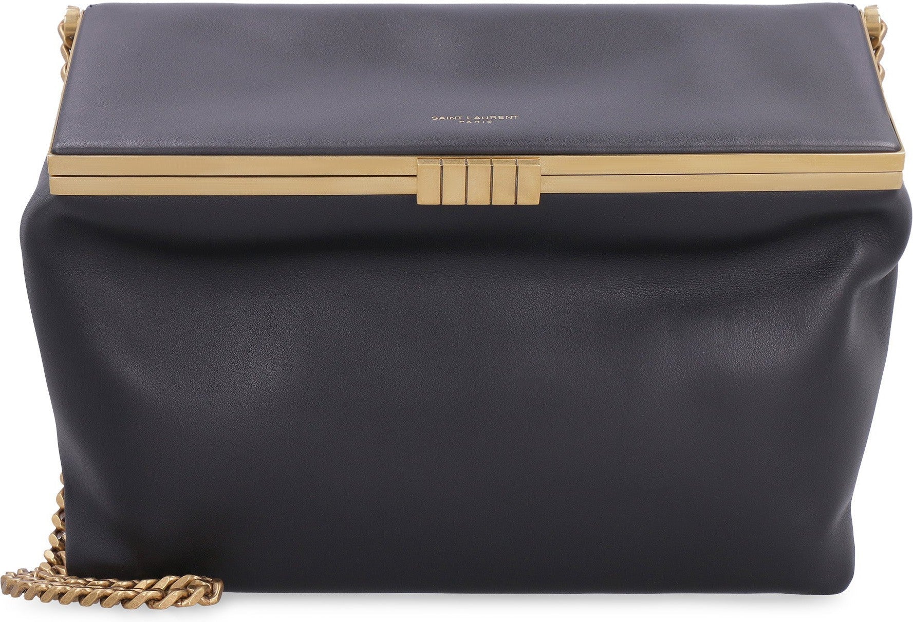 YSL Saint Laurent Luxury Trending Women Fanny Shoulder Bag In Md Leather Black