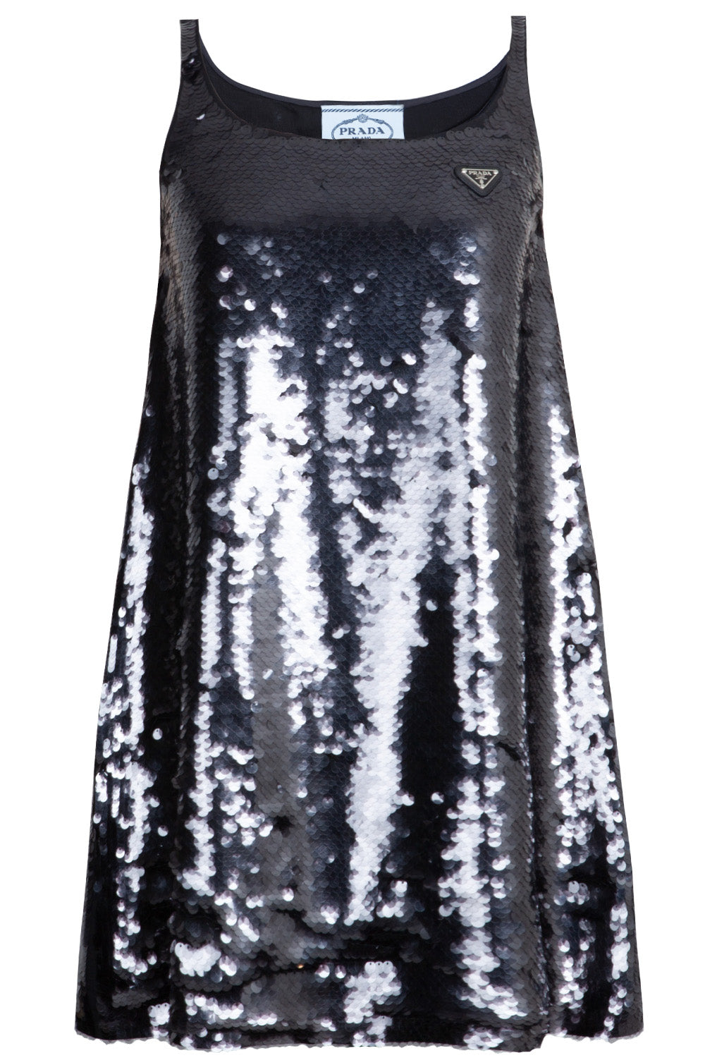 Prada Dress Sequin Black Handbag