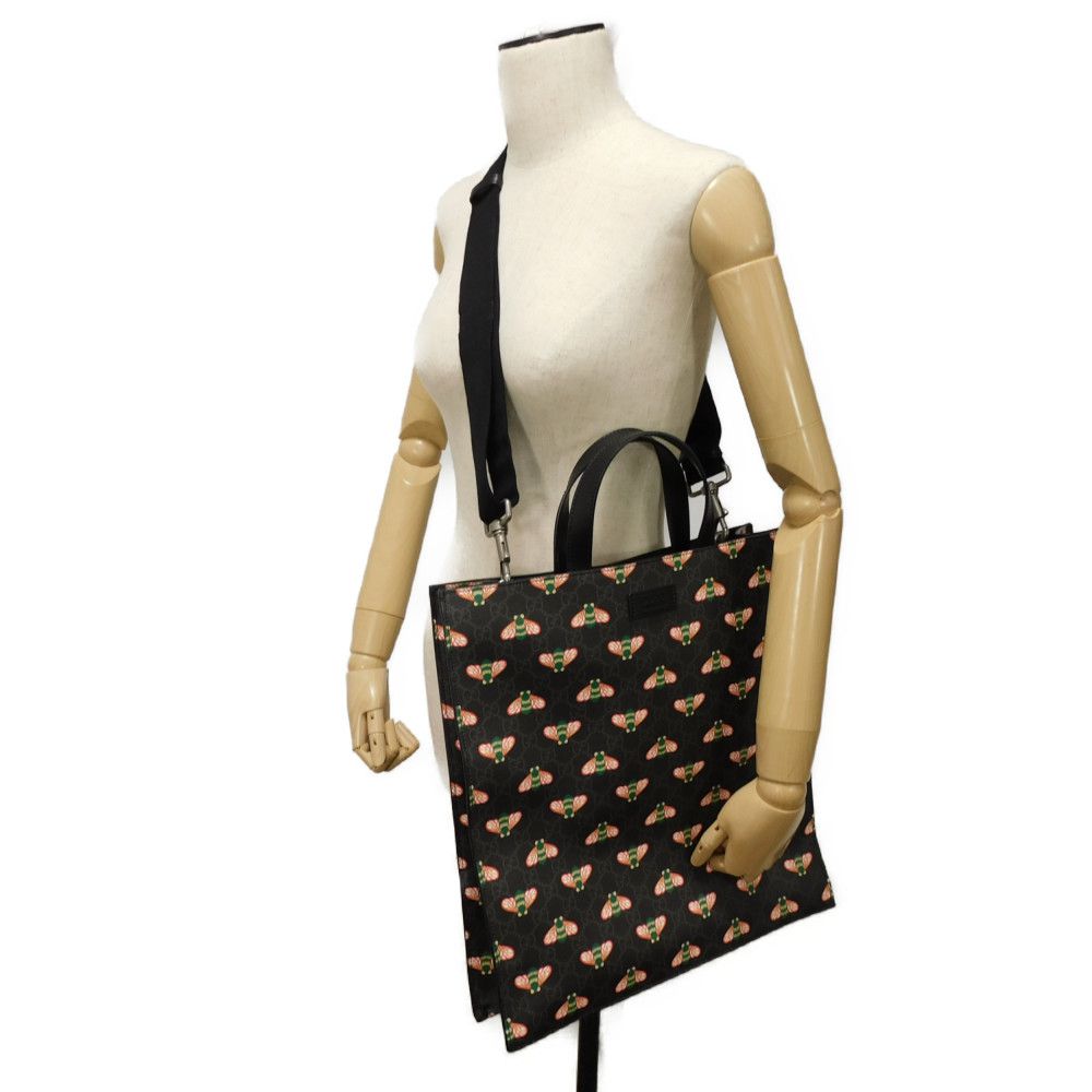 Gucci Bee Tote Supreme Tote Bag Canvas