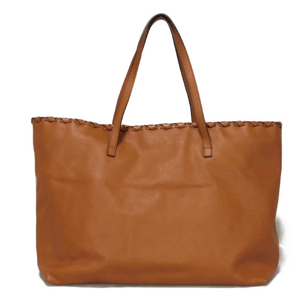 Gucci Bamboo Tassel Calf Tote Bag Leather