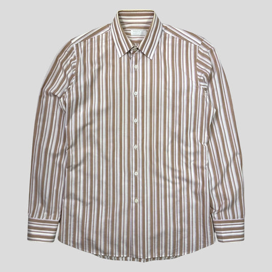 Prada Handbag 00’s Candy Striped Shirt - M