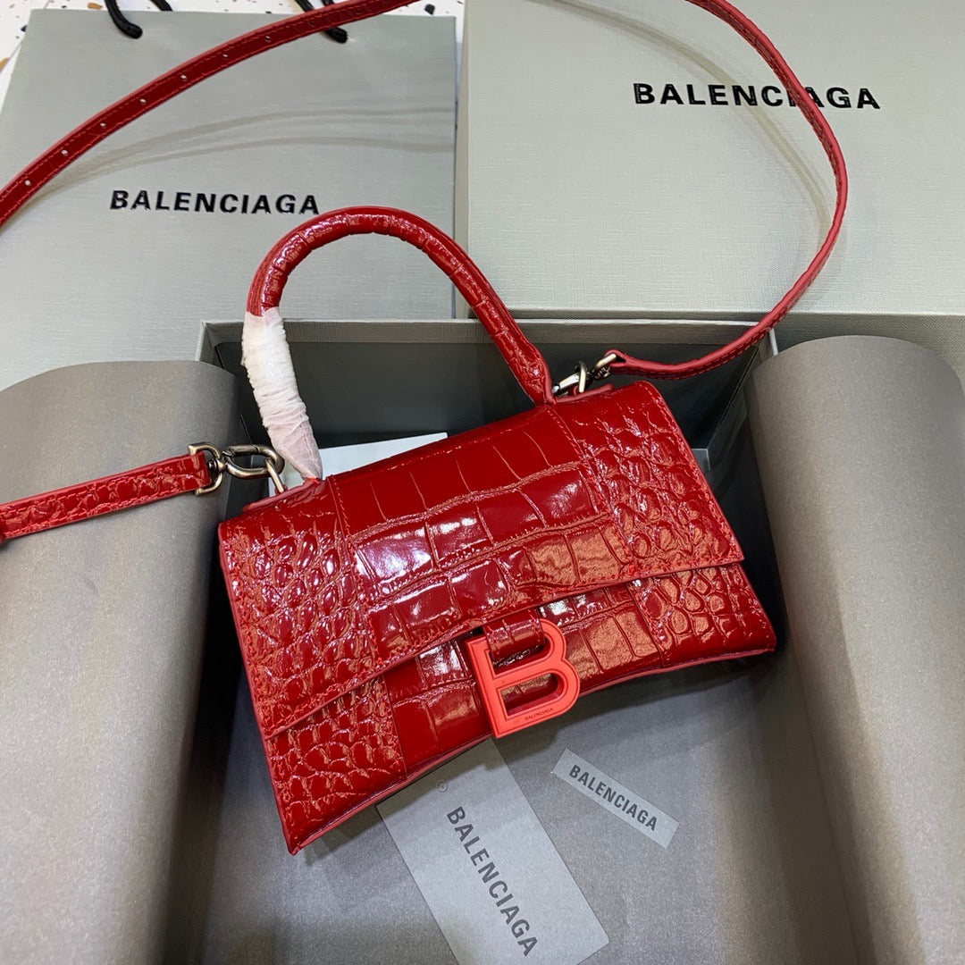 Top Quality Hourglass Xs Handbag In For Red Travel Bag