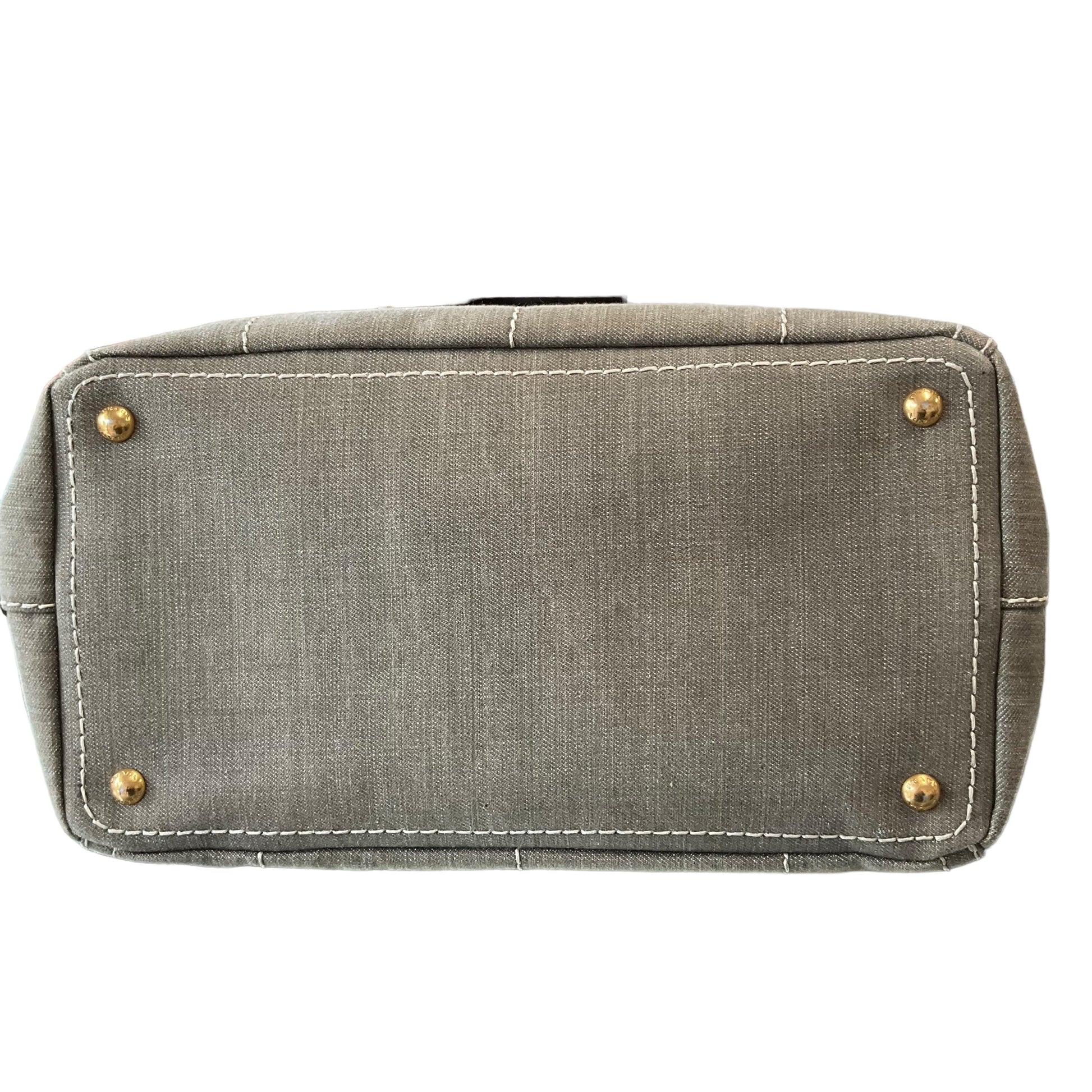 Prada Canapa Two Way Snap Tote Tote Bag