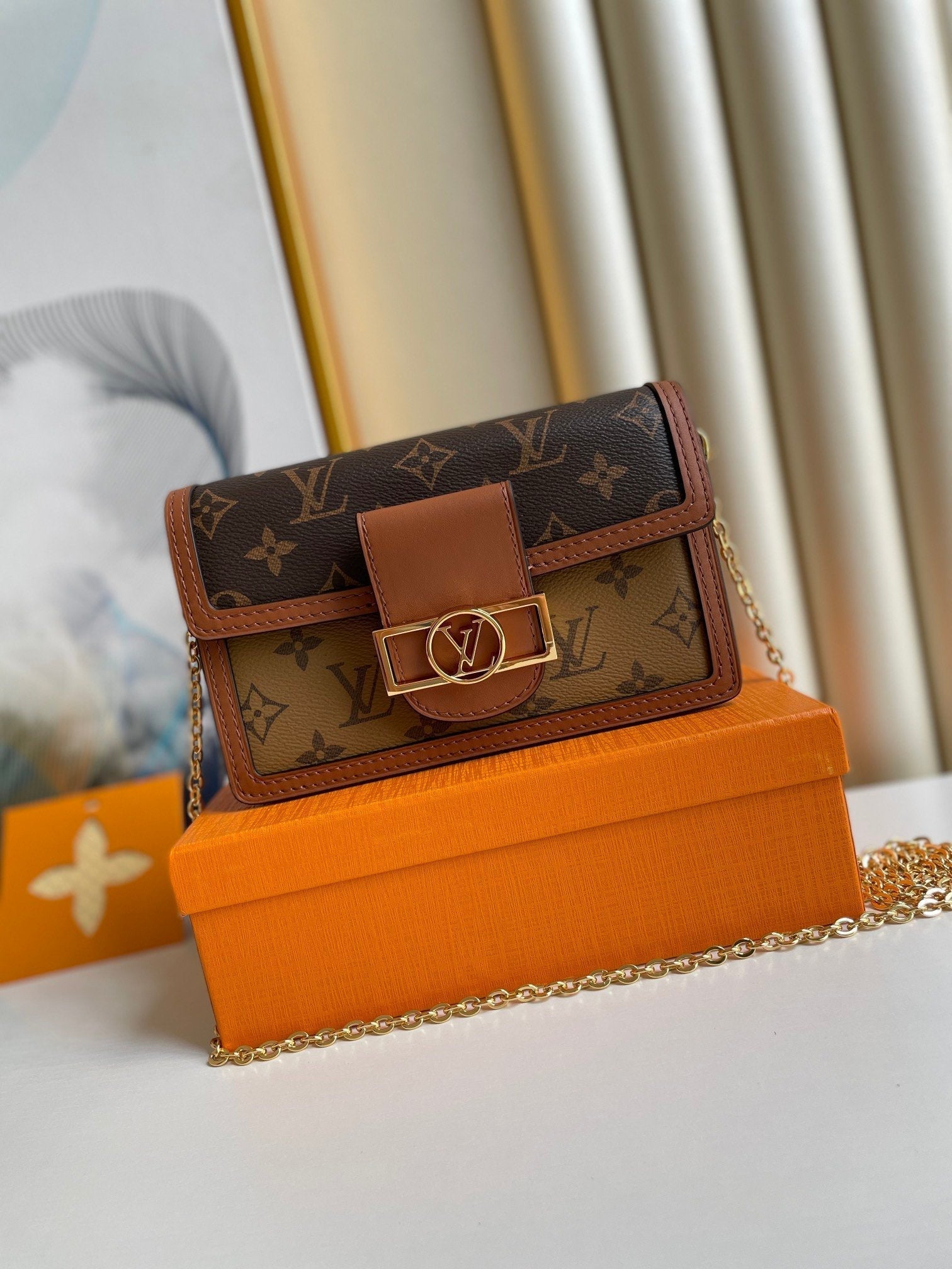 Top Quality Dauphine Wallet Combines And Reverse Canvas Monogram Travel Bag