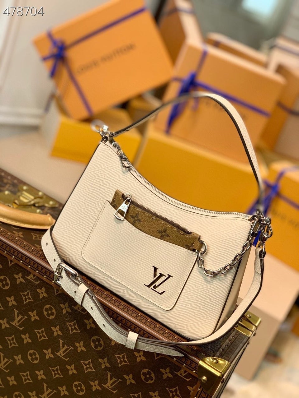 Top Quality Marelle Epi For Women Women White Crossbody Bag