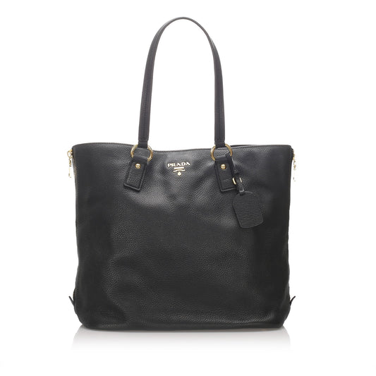 Prada Calf Daino Tote Bag Italy Leather Calf Leather Vitello Tote Bag Italy