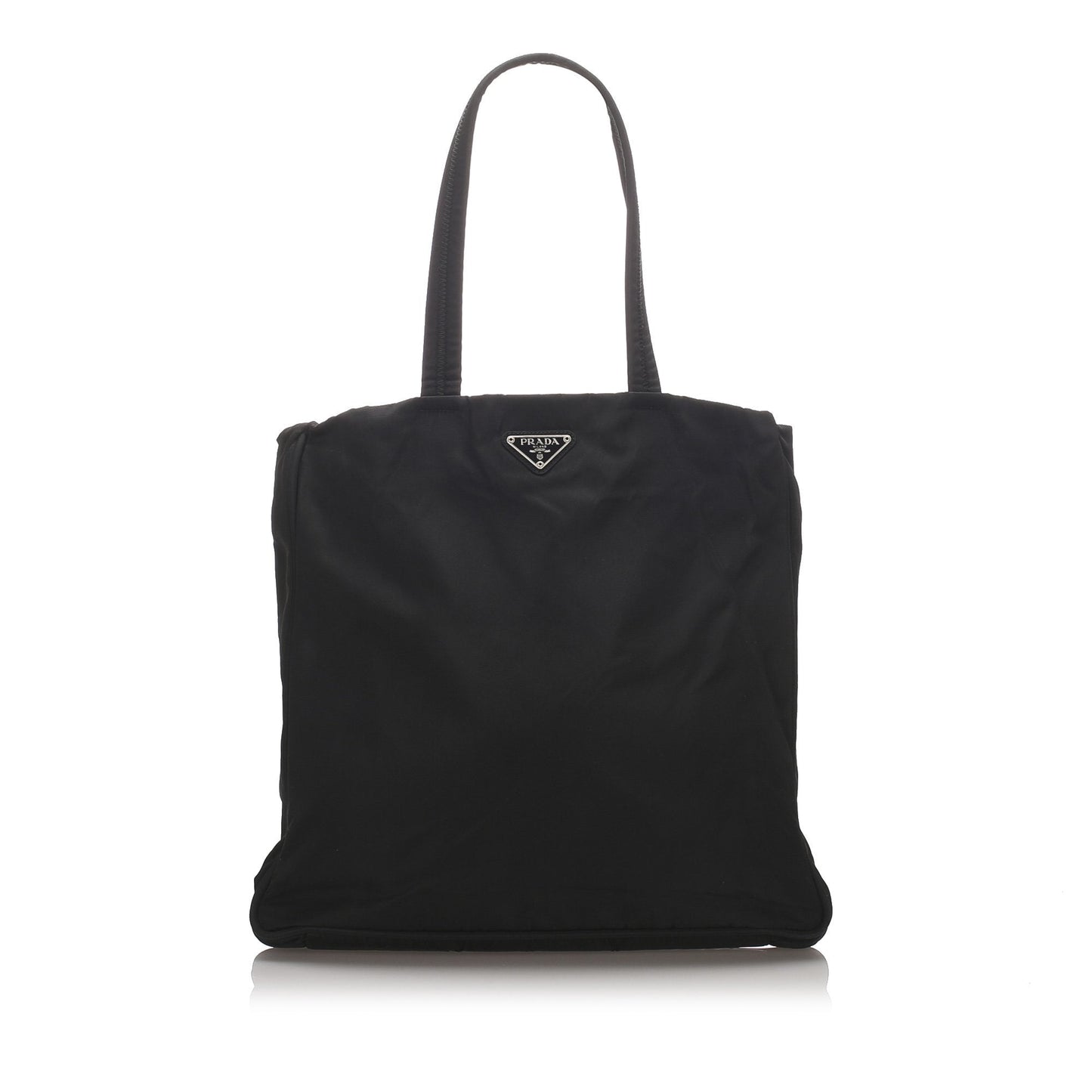 Prada Fabric Tessuto Tote Bag Italy Nylon Black Bag Italy 4