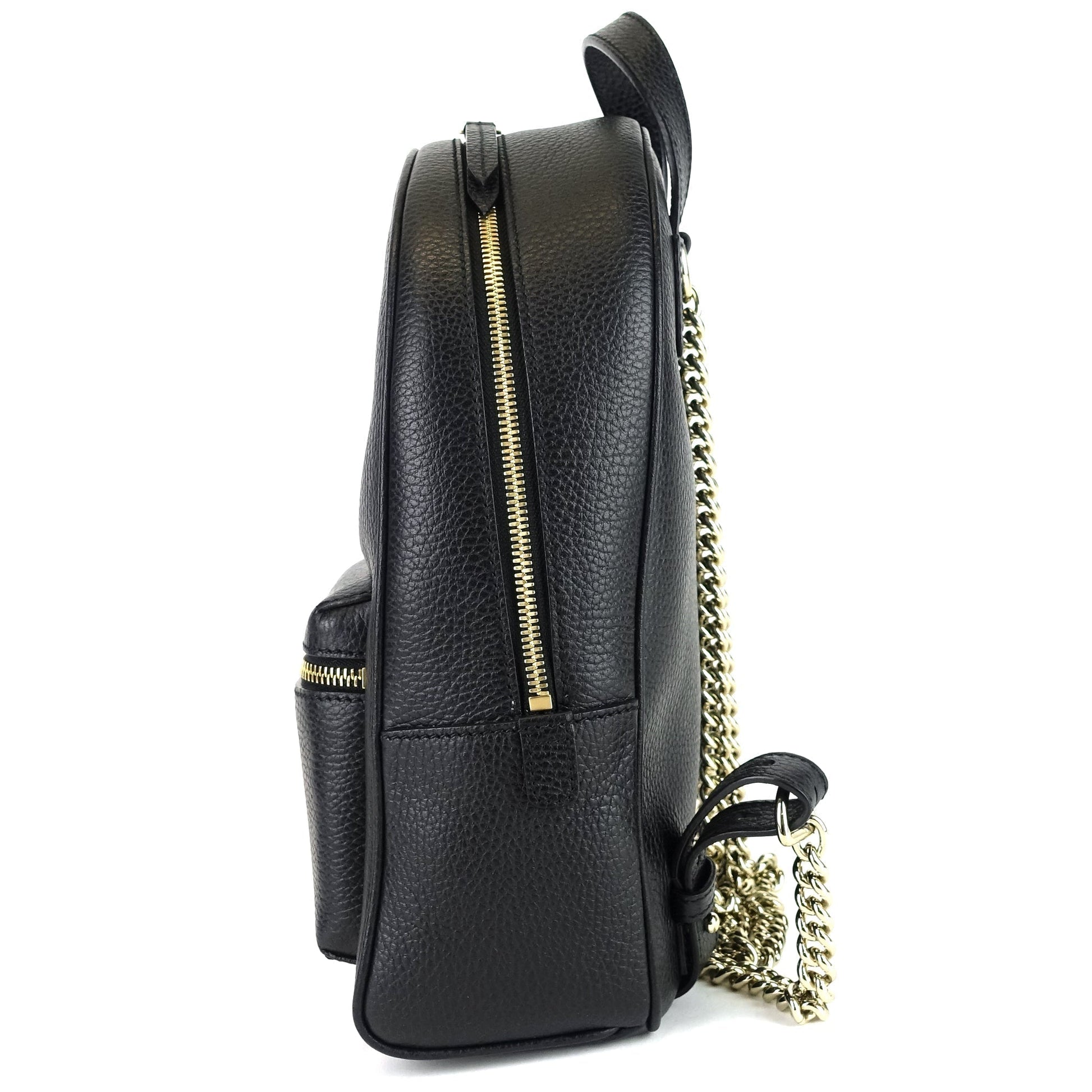 Gucci Soho Backpack Leather Chain
