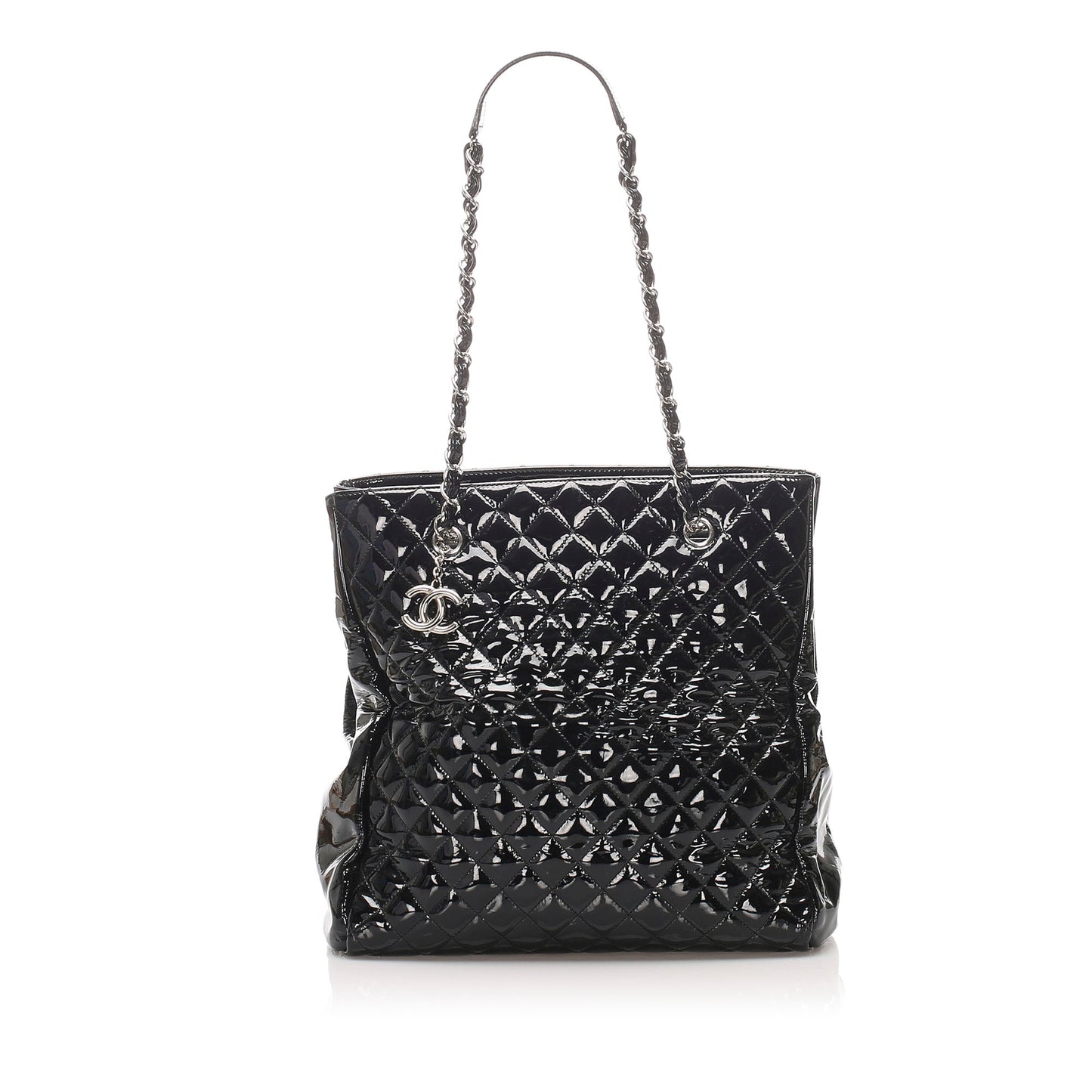 Chanel Patent Tote bag Leather Matelasse Shoulder Bag