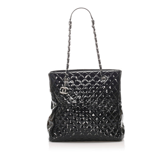Chanel Patent Tote bag Leather Matelasse Shoulder Bag