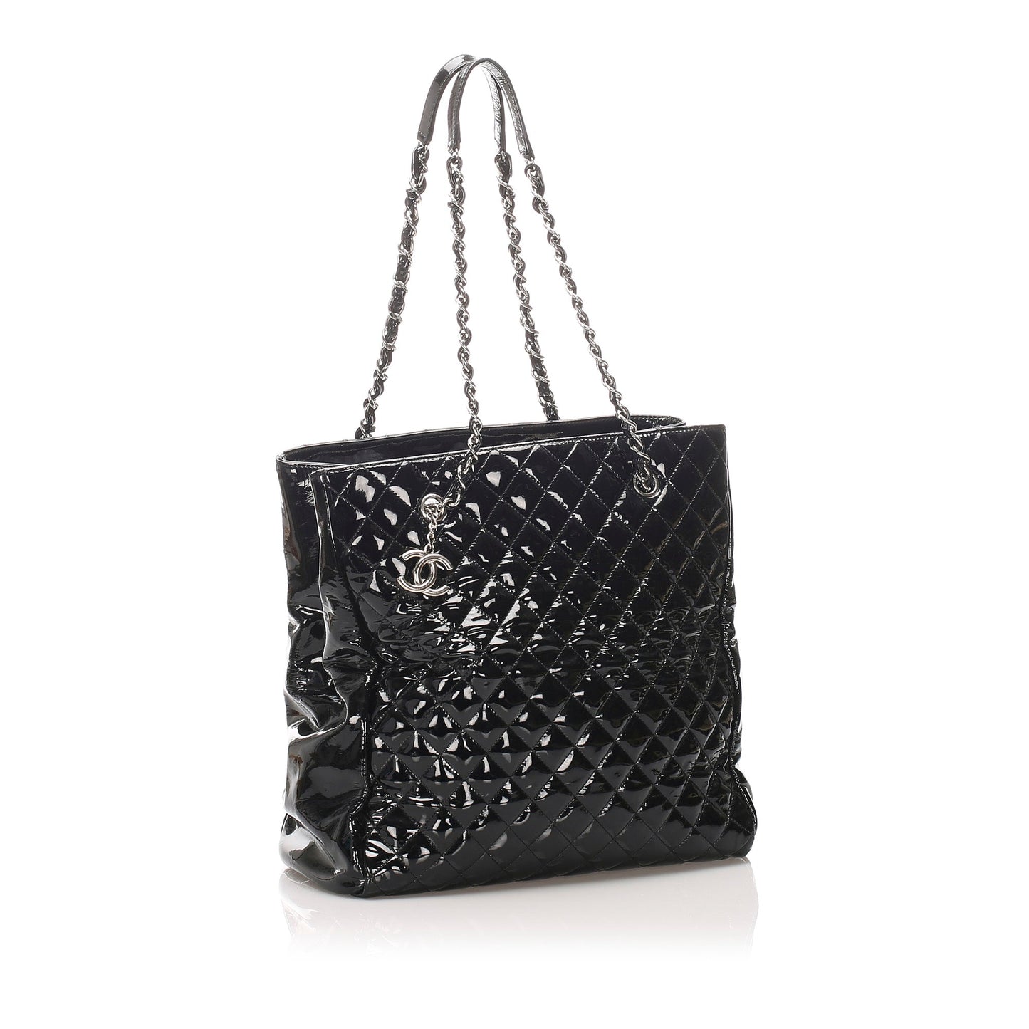 Chanel Patent Tote bag Leather Matelasse Shoulder Bag