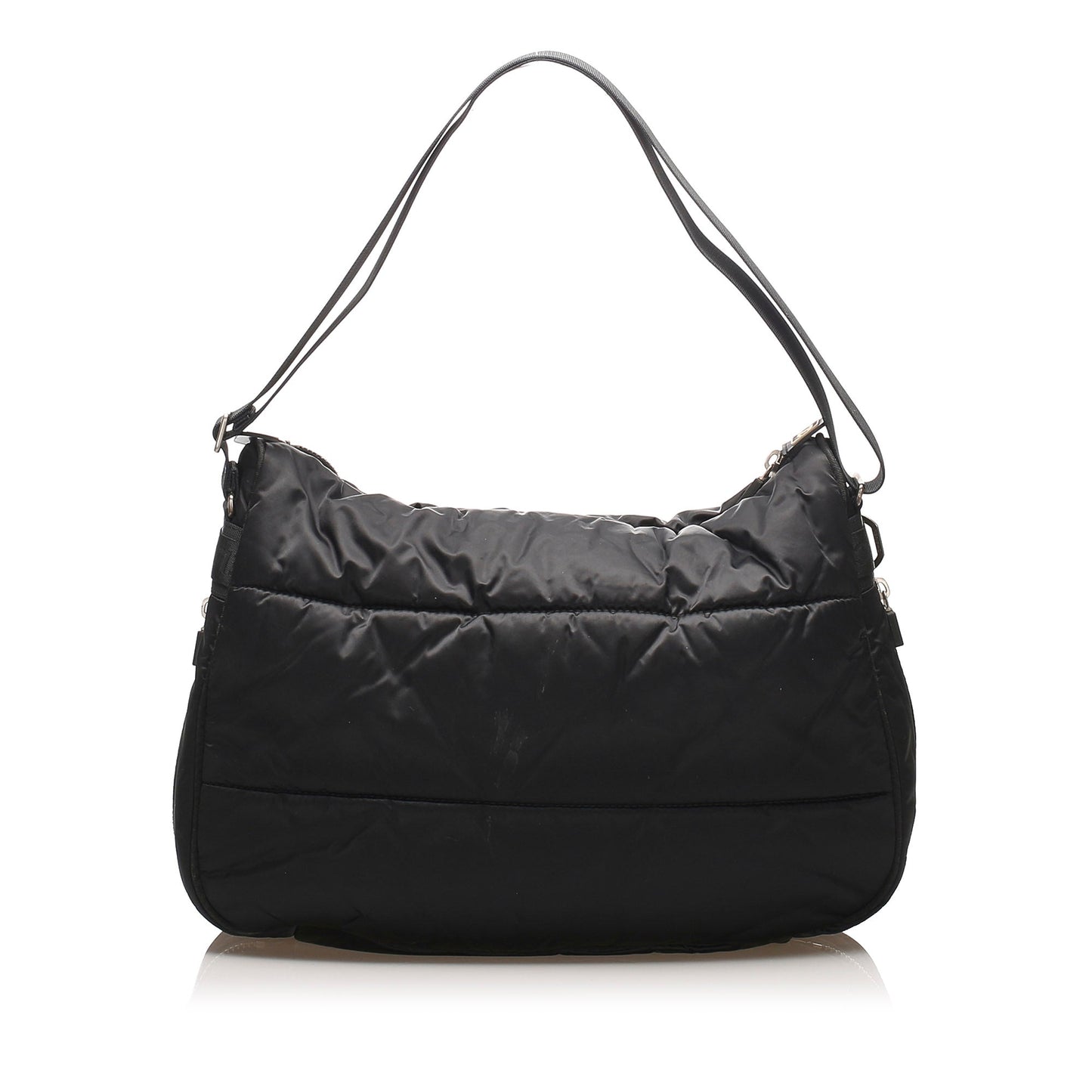 Chanel Sport Line Chain Shoulder Bag Nylon Black