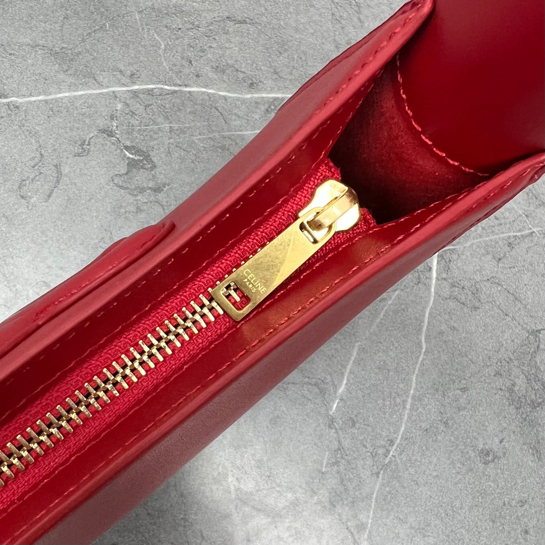 Top Quality Cuir Triomphe Shoulder Bag For Red 94In24Cm 2340