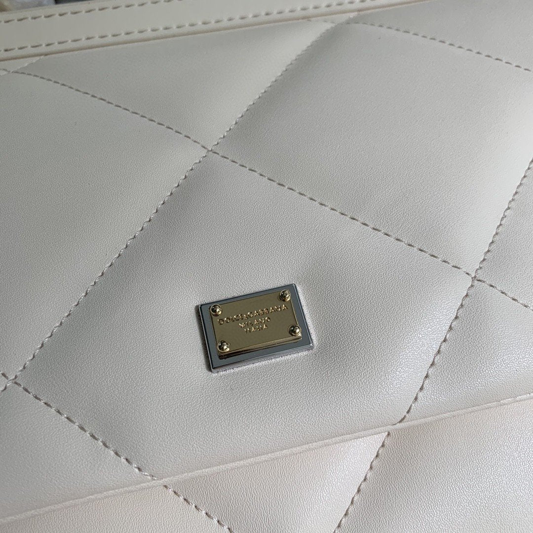 Metop Qualityum Sicily Top Quality6002Aw59180002 Quilted White Travel Bag