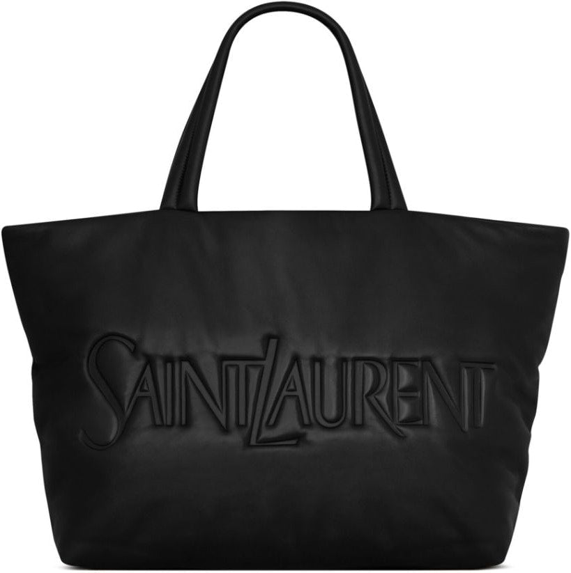 YSL Saint Laurent Saint Laurent Trending Men Tote In Color Leather Black Tote Bag