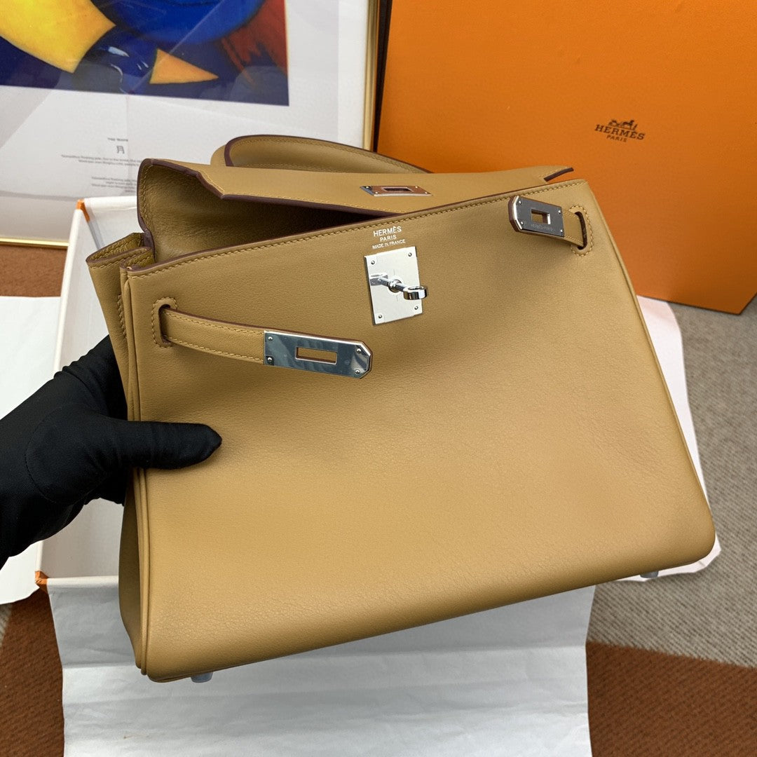 Top Quality Kelly Evercolor Bag For Women Gold Shoulder Bag