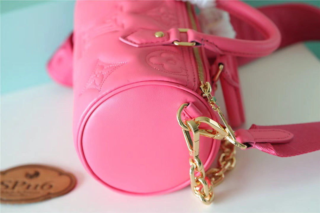 Top Quality Papillon Bb Bag Classic For Monogram Pink Travel Bag