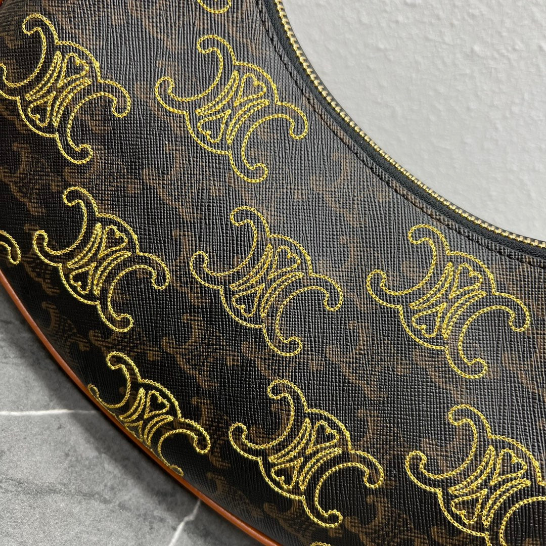 Top Quality Ava Bag In Triomphe Xl Canvas Brown Travel Bag 9In235Cm 5421