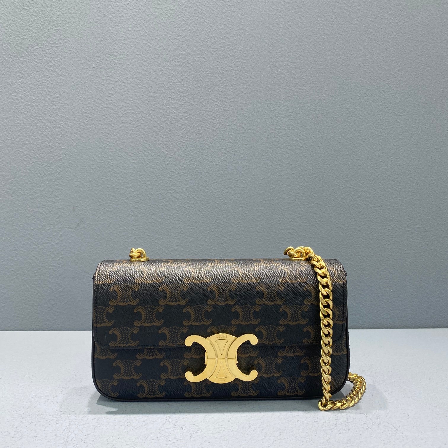 Top Quality Shoulder Bag Triomphe In Triomphe Canvas Brown 197992Dqw04Lu 1830