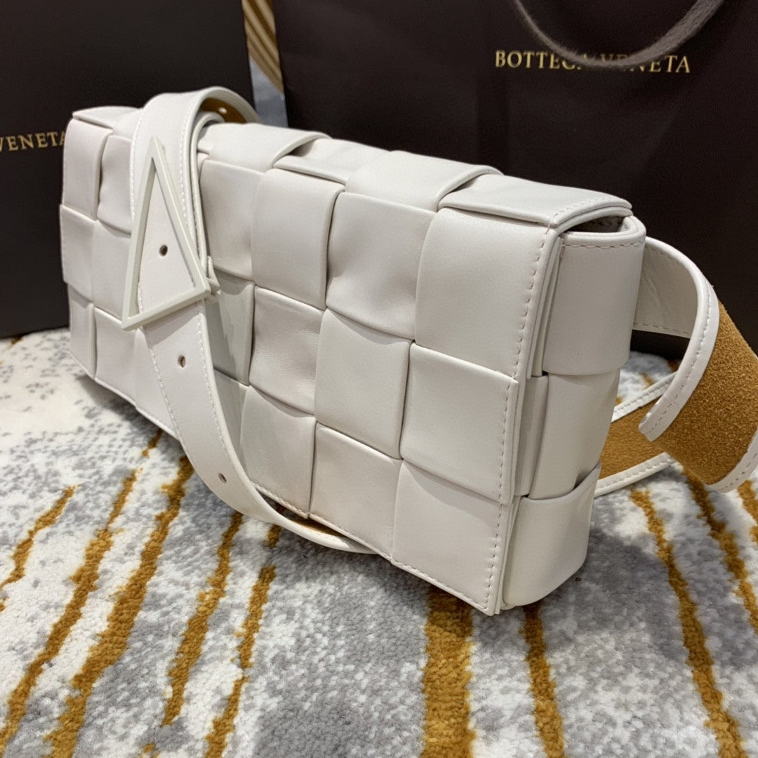 Top Quality Brick Cassette Bag For Women White Travel Bag