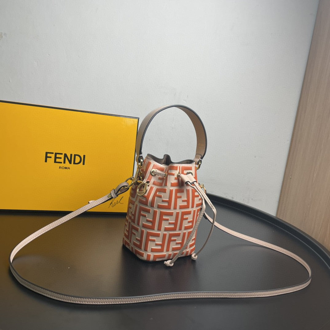 Mon Tresor Orange Mini Travel Bag