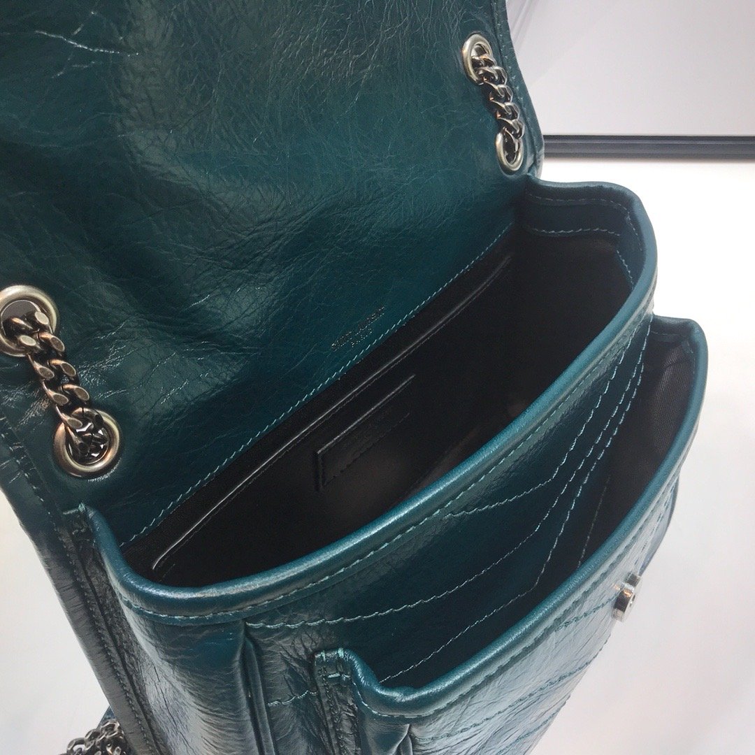 YSL Saint Laurent Niki Shoulder Bag Monogram Chain 82In21Cm Ysl 8800