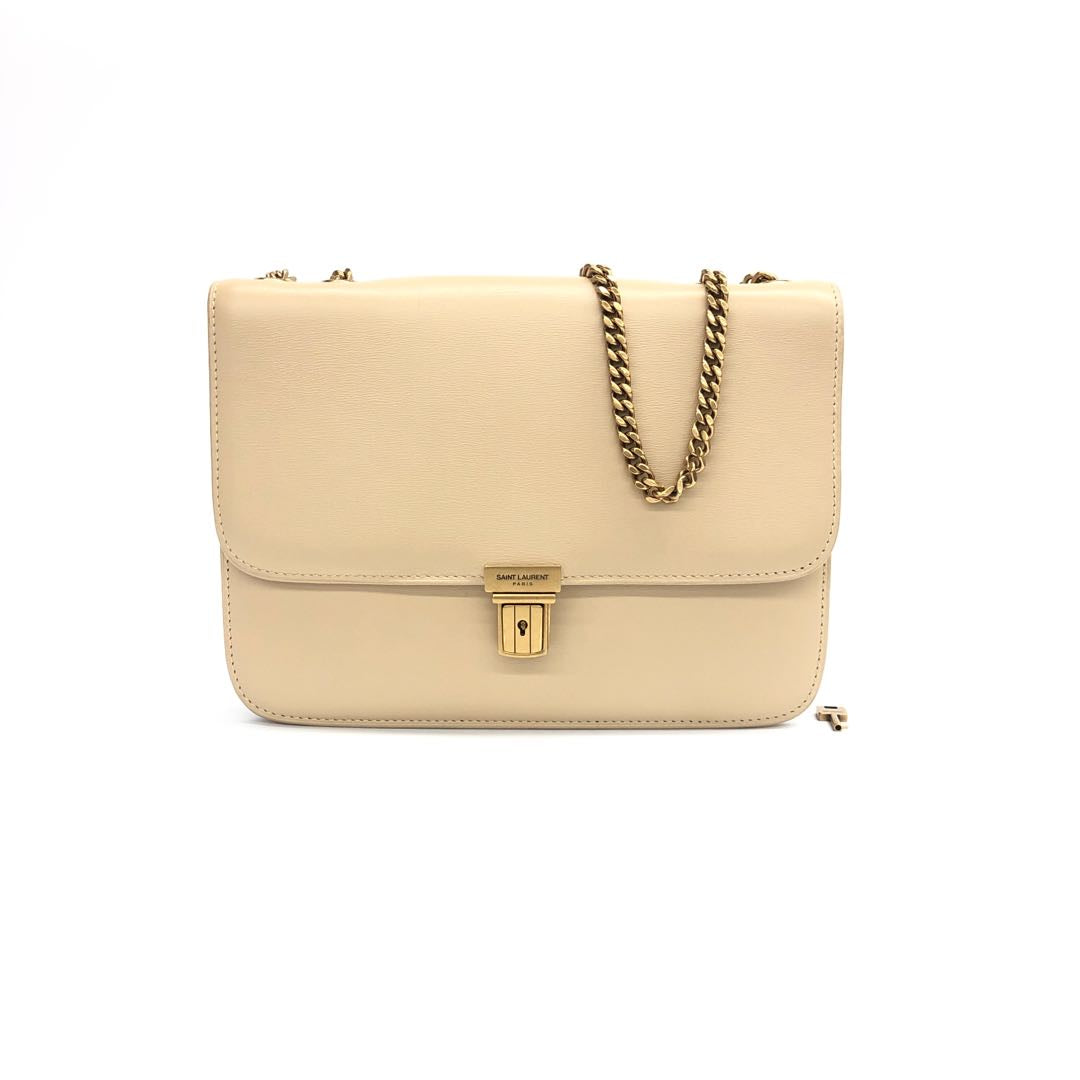 YSL Saint Laurent Tuc Shoulder Bag Leather