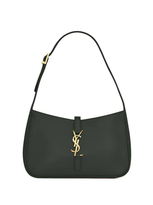 YSL Saint Laurent Saint Laurent Trending Le Smooth Hobo Shoulder Leather Green Shoulder Bag