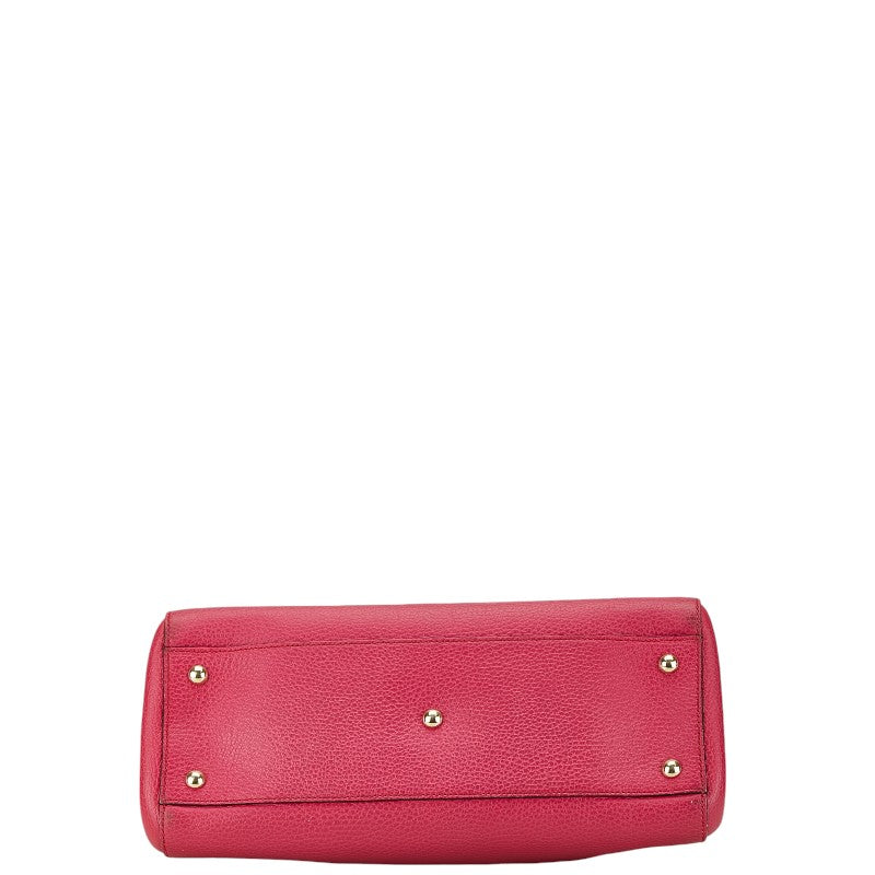 Gucci Swing 2Way Bag Leather Travel Bag Bag 8