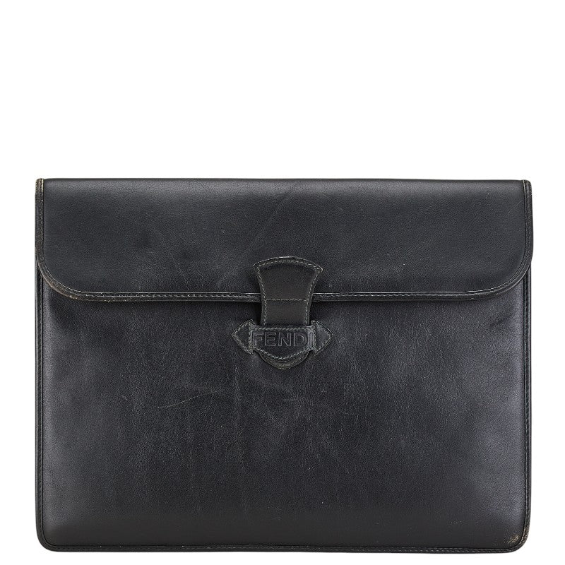 Fendi Clutch Bag Leather