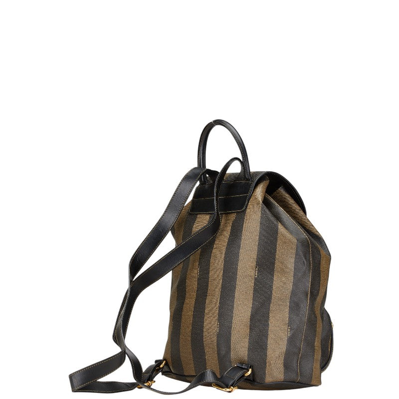 Fendi Pequin Pvc Backpack Leather Leather Backpack 1