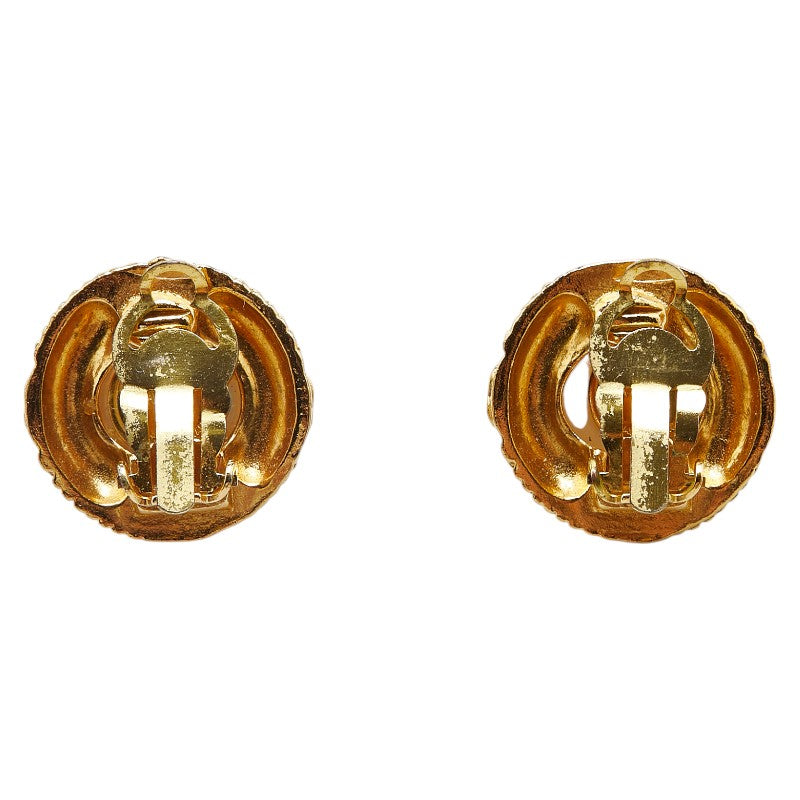 Coco Mark Pearl Earrings Jewelry Gold