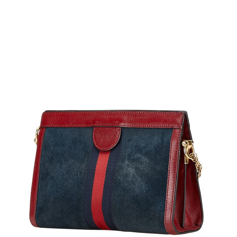 Gucci Ophidia Shoulder Bag Leather Suede Bag 1