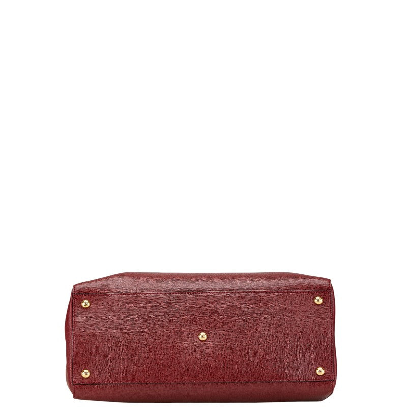 Fendi 3Jours 2Way Bag Leather Travel Bag