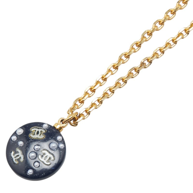 Coco Mark Necklace Plated Key